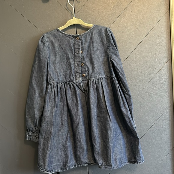Tommy Bahama US 5 Denim Chambray Dress with embroidery - Picture 2 of 3